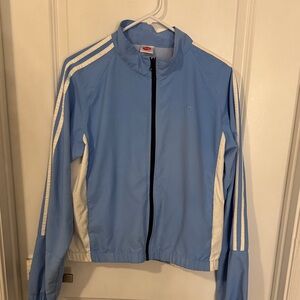 Avia Light Blue and White Utility Track Jacket